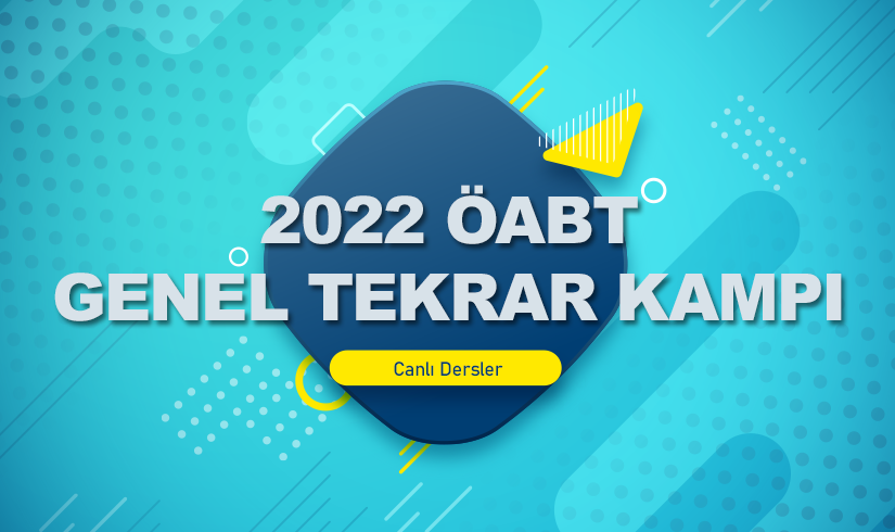 2022 ÖABT (DKAB – İHL) Genel Tekrar Kampı