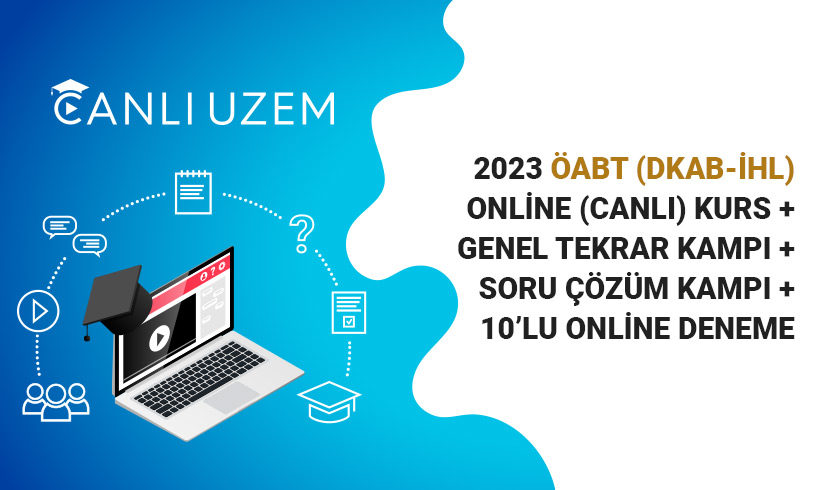 2023 ÖABT (DKAB-İHL) Online (Canlı) Atama Paketi
