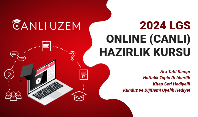 2024 LGS Online (Canlı) Hazırlık Kursu
