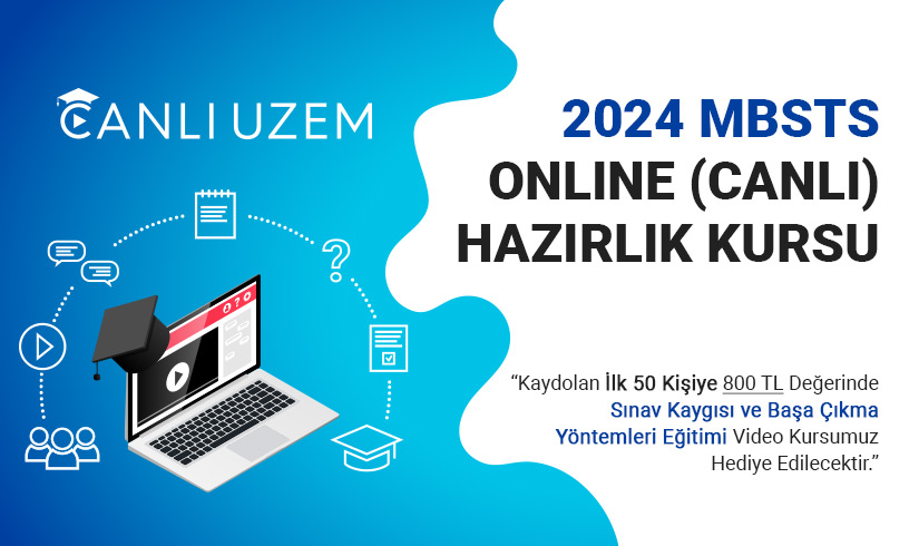 2024 MBSTS Online (Canlı) Hazırlık Kursu