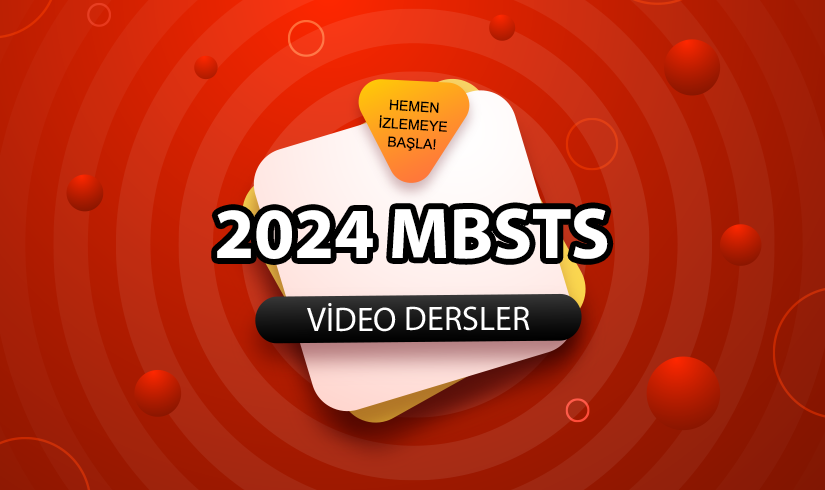 2024 MBSTS Video (Bant Kaydı) Hazırlık Kursu