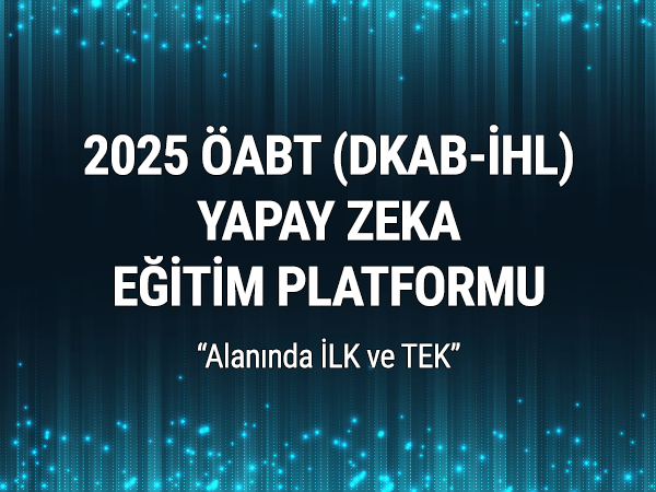ÖABT (DKAB-İHL) Yapay Zeka Destekli Eğitim Paketi