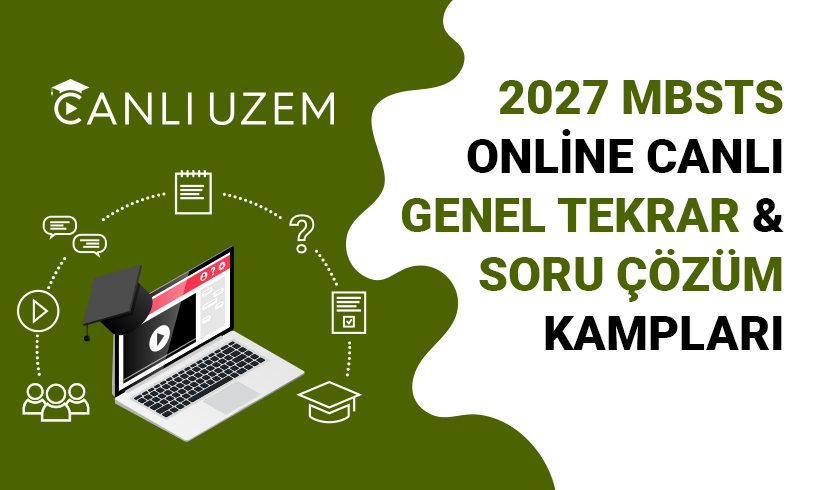 2027 MBSTS Online (Canlı) Genel Tekrar ve Soru Çözüm Kampı