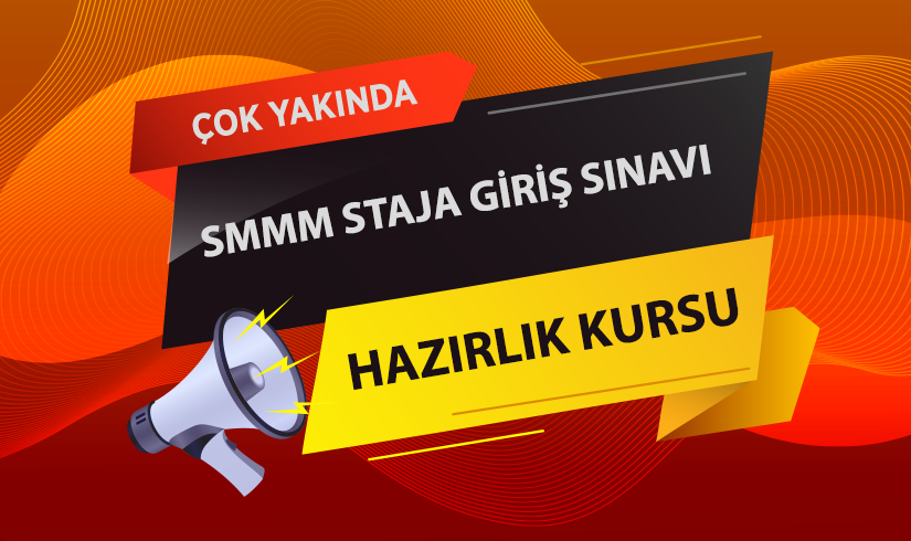 SMMM Staja Giriş Sınavı (SGS) Hazırlık Kursu