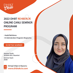 Rukiye Hocayla 2022 DHBT Etkili Hazırlanma Rehberlik Semineri