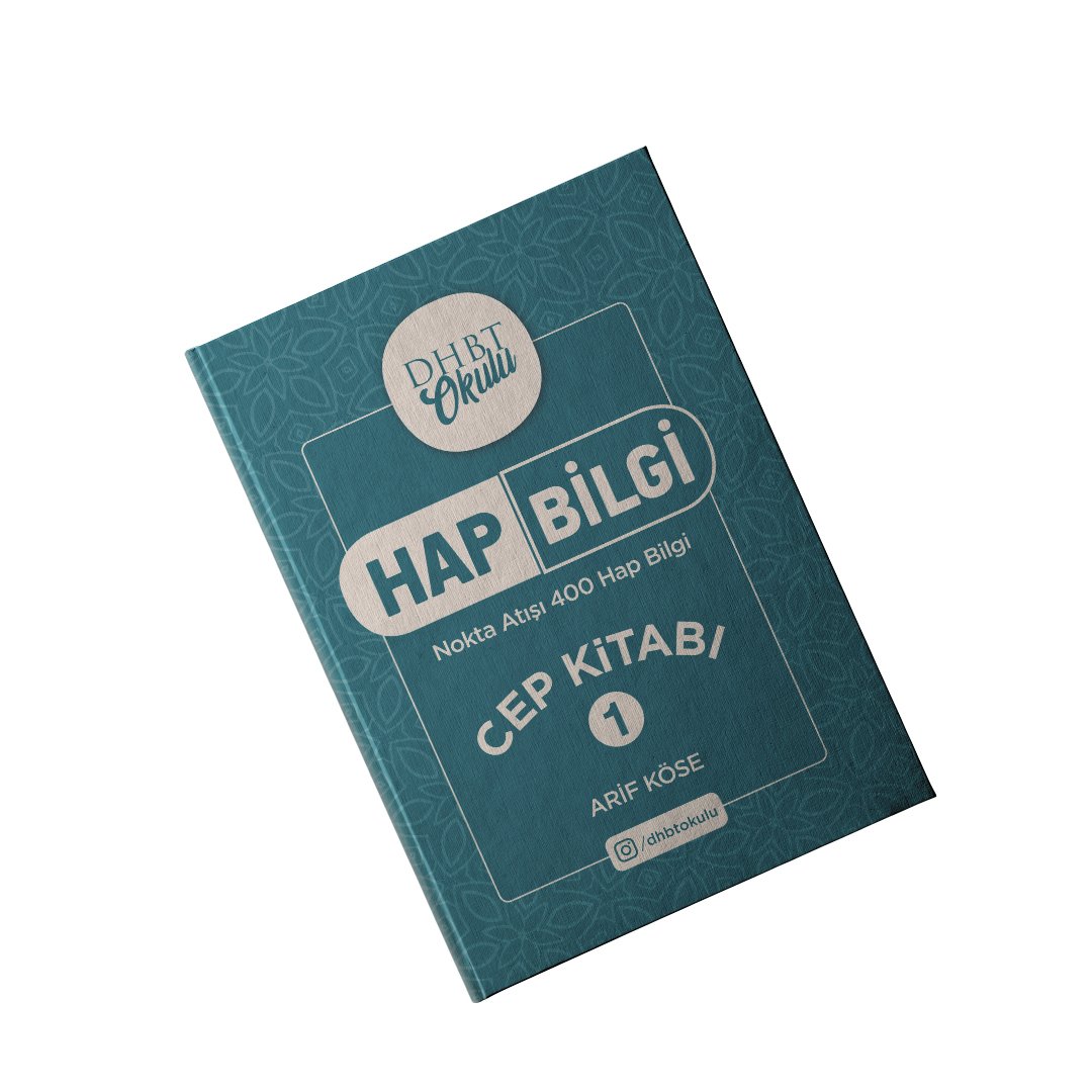 DHBT Okulu Hap Bilgiler Cep Kitabı Seri 1