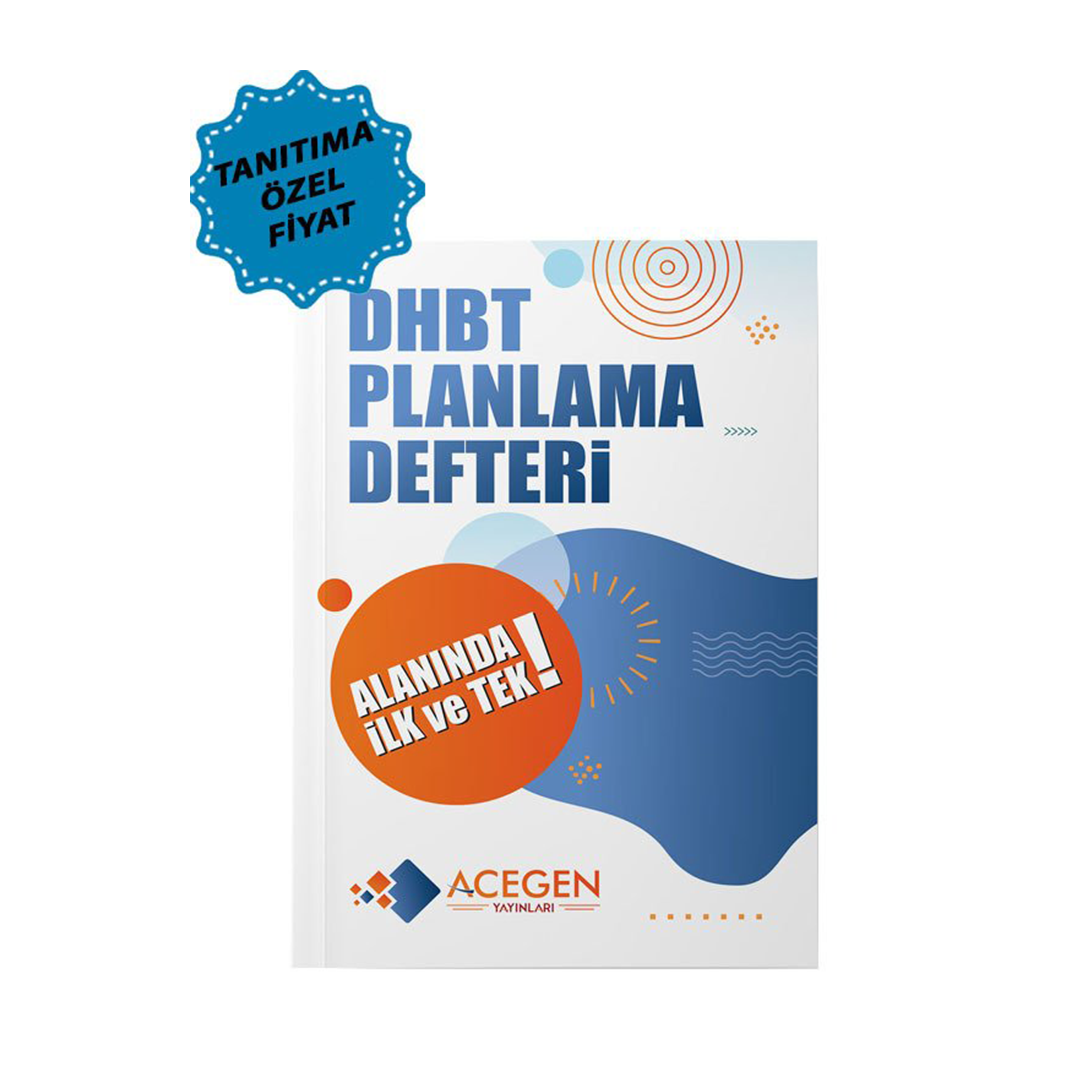DHBT Planlama Defteri